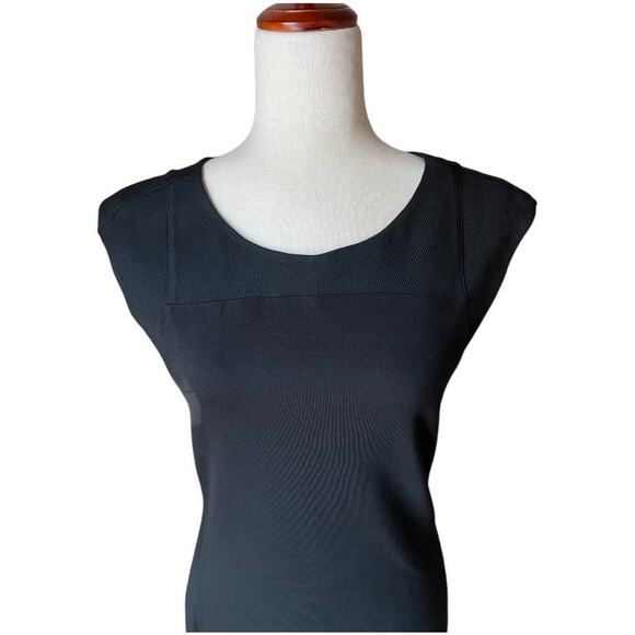 Hugo Boss Black Dress Cap Sleeve Bodycon Sheath - Picture 2 of 8